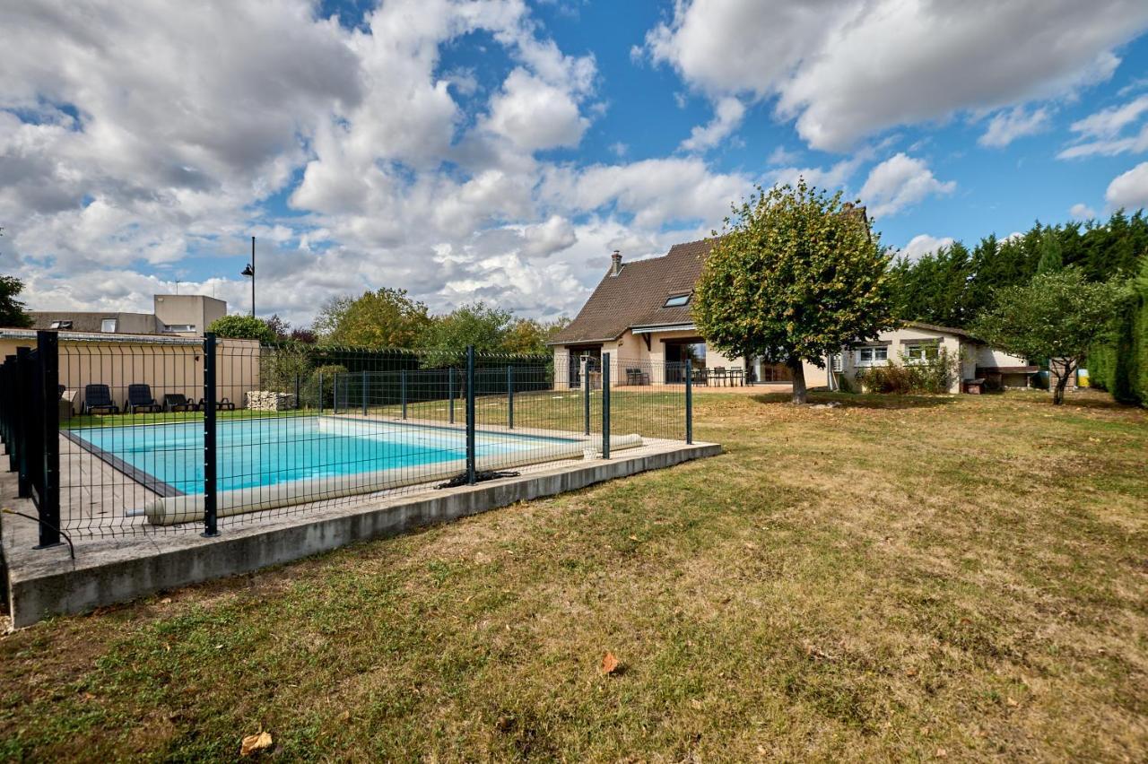 Superbe Villa Avec Piscine Magny-Cours Exterior foto